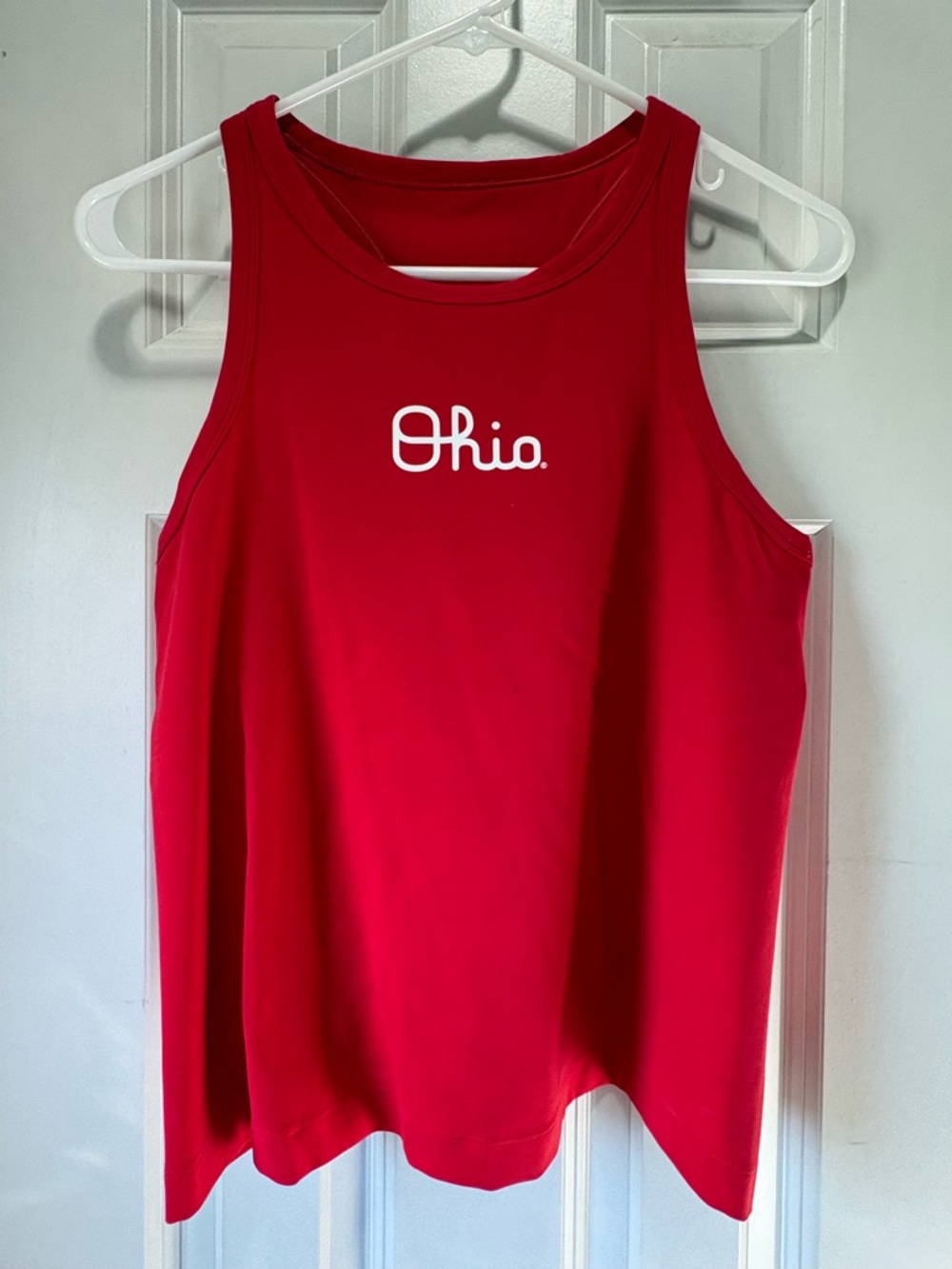 Lululemon OHIO STATE - Script Ohio Red Women's Racer back style Tank Top